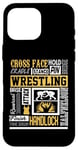 iPhone 16 Pro Max Wrestling Half Nelson Wrestler Adjectives Cross Face Case