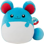 Squishmallows Pokemon mykt kosedyr (Marill, M)