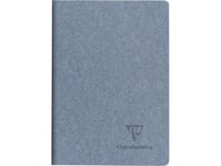 Clairefontaine "Jeans" Anteckningsbok A6 Linjerat Papper (Omslag Av Återvunna Jeans) 90 Gram Krämpapper