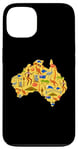 iPhone 13 Australia Down Under Culture Australian Flag Map Gift Case