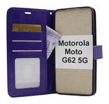 Crazy Horse Wallet Motorola Moto G62 5G (Lila)