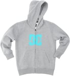 DC Shoes Star - Sweat-shirt à Capuche - Uni - Coton - Garçon - Gris (Hgrey/Columbia) - M