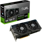 ASUS GeForce RTX 4070 Ti SUPER DUAL OC Edition, graphics card (DLSS 3, 3x DisplayPort, 1x HDMI 2.1a)