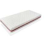 Matelas 80X180 lit enfants Epaisseur 18 cm nuka ressorts - Ressorts ensachEs, Antiacarien et DEhoussable, idEal pour les lits gigognes et lit cabane