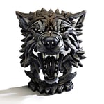 Enesco Edge Sculpture Statue Buste de Loup 35,6 cm 6005331