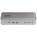 StarTech.com Dual-Laptop USB-C KVM Docking Station, Dual Monitor