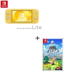 Console Switch Lite Jaune + Jeu Switch The Legend of Zelda : Link's Awakening