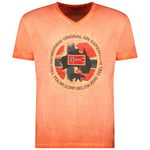 Geographical Norway - Tshirt Homme Jexcursion Orange-Taille - L