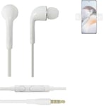 Headphones for OnePlus 11R 5G headset in ear plug white