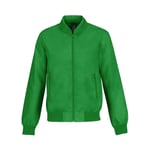 B and C Collection Men´s Trooper - jacka - Real Green/Neon Orange - L