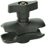 Ram Mount Double Socket D Short Arm, Black