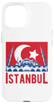 Coque pour iPhone 15 Mosquée bleue Sultan Ahmet Camii Istanbul