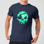 Sea Of Thieves 2nd Anniversary Skull Men's T-Shirt - Navy - XXL - Navy