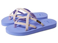 Teva Kids' Olowahu Flip-Flop, Palms Lilac, 5 Big Kid