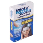 Cooling Gel Sheets Migraine Relief Pack Of 4 Kool'n'Soothe