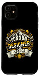 Coque pour iPhone 11 Graphic Designer Che Spacca Regalo Per Un Interior Designer