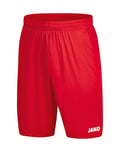 JAKO Short de Football pour Enfant, Taille 164, Rouge