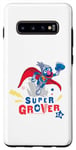 Coque pour Galaxy S10+ Super Grover 2.0, super héros de Sesame Street