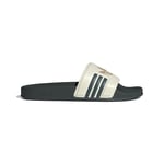 adidas Originals Badtofflor adilette - Vit/Grön/Warm Sandstone, storlek 44½