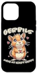 Coque pour iPhone 12 Pro Max Gerbilles Make My Heart Happy Gerbille