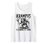 Krampus Is Coming To Town Christmas Monster Men Women Kids Tank Top