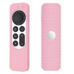 Trolsk Pattern Silicone Case (Siri Remote gen 3/2) - skal - Lyserød