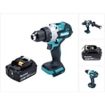 Dhp 486 G1 Perceuse-visseuse à percussion sans fil 18 v 130 Nm Brushless + 1x batterie 6,0 Ah - sans chargeur - Makita