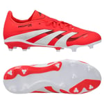 adidas Predator League Fg/ag Pure Victory - Lucid Red/vit/svart Barn, storlek 34