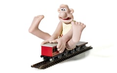 Wallace & Gromit Wrong Trousers Wallace & Flatbed Wagon - Diecast CC80604 Corgi