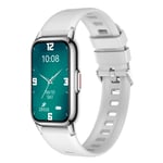 Smartwatch Pour Huawei Band 8 Pour Hommes Et Femmes,Bt,Appel Sans Fil,Sport,Fitness,Alarme,Montre De Rappel,Smartband Pour Xiaomi Mi Band 8 - Type Sliver