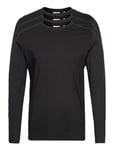 3Pk Basic Tee L/S Tops T-shirts Long-sleeved Black Lindbergh