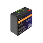 Qoltec - batteri - 12,8V, BMS - LiFePO4 - 24 Ah - 307.2 Wh