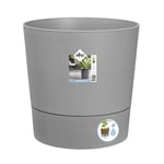 Pot de fleur Elho Plastique Carré Greensense Aqua Care Ciment Clair Ø 43 x H 42.5 cm 39 L