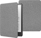 Coque De Protection Compatible Avec 6,8 Pouces Kindle Paperwhite 11e Gén (Modèle 2021), Étui Pliable Pour Kindle Paperwhite Édition Signature Tablette, Auto Réveil/Veille, Gris