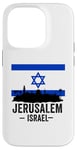 iPhone 14 Pro Jerusalem Souvenir Israel Skyline Jewish Israeli Women Men Case