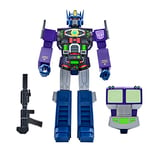 SUPER7 Transformers Optimus Prime﻿ (Shattered Glass Purple) 11 in Super Cyborg Action Figure