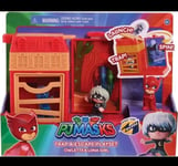 PJ Masks Trap & Escape Playset (Owlette & Luna Girl) - Recreate Scenes - NEW