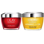 Olay Regenerist Hydrate Day & Night Set Cream SPF 30 & Vitamin C Night Cream