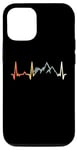 Coque pour iPhone 12/12 Pro Camping-car de camping rétro Pulse Adventure Mountain