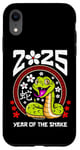 Coque pour iPhone XR 2025 Année du serpent Nouvel an chinois Zodiaque lunaire