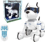 Lexibook - Power Puppy Programmable Robot Dog with Remote Control, Dance, Yoga,