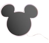 YELLOWPOP Disney Mickey Mouse LED Wall Lamp Mirror - White & Silver