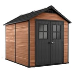 Chalet&jardin - Abri de jardin en résine Keter newton woodshield 759