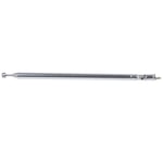 Metal part 7 Telescopic AM, FM radio antenna length 75 cm long silver G3B82770