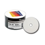 100 Genuine Traxdata Ritek White Hub Inkjet Printable CD-R 8x 700MB 80 mins in Shrinkwrap (2 x 50 packs)