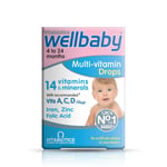 Wellbaby Multivitamin Drops Liquid 30ml x 3