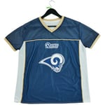 T-shirt Nfl  Maillot  Flag Los Angeles Rams Réversible