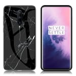 Fantasy Marmor OnePlus 7 Pro skal - Svart