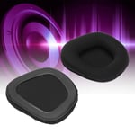 2 pi&egrave;ces housse de coussin de coussin d'oreille de remplacement pour Corsair VOID PRO noir (FYZ-183)