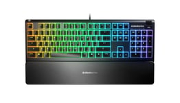 Steelseries APEX 3 clavier Jouer USB QWERTY Portuguais Noir - Neuf